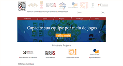 Desktop Screenshot of centrocape.org.br