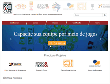 Tablet Screenshot of centrocape.org.br